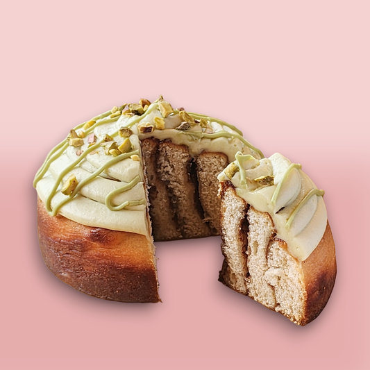 Rollo de canela Pistacho