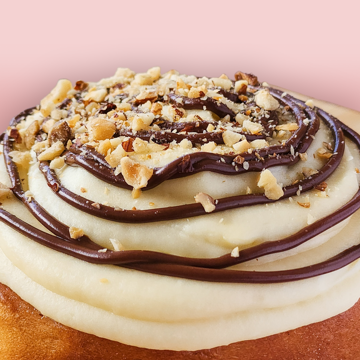 Rollo de canela Nutella