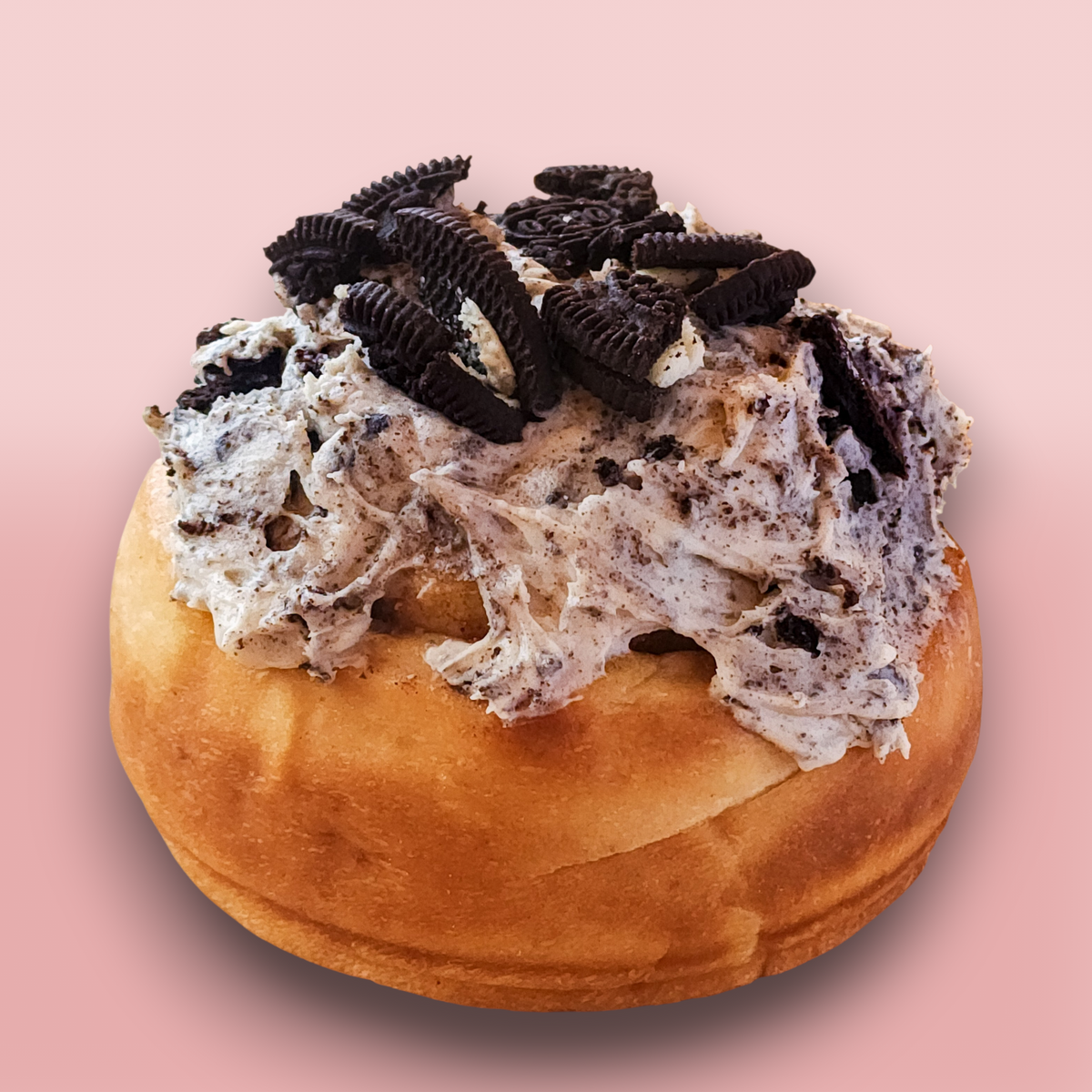 Rollo de canela cookies & cream