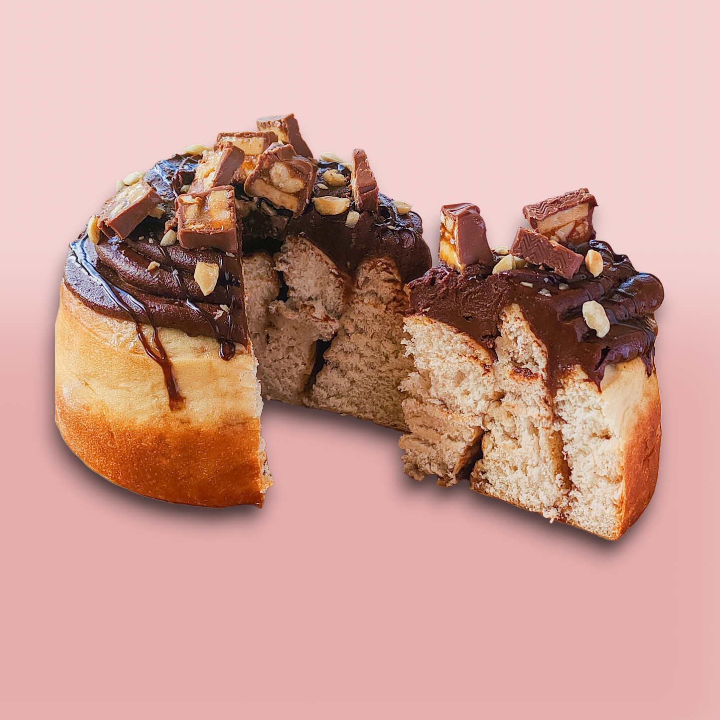 Rollo de canela Snickers