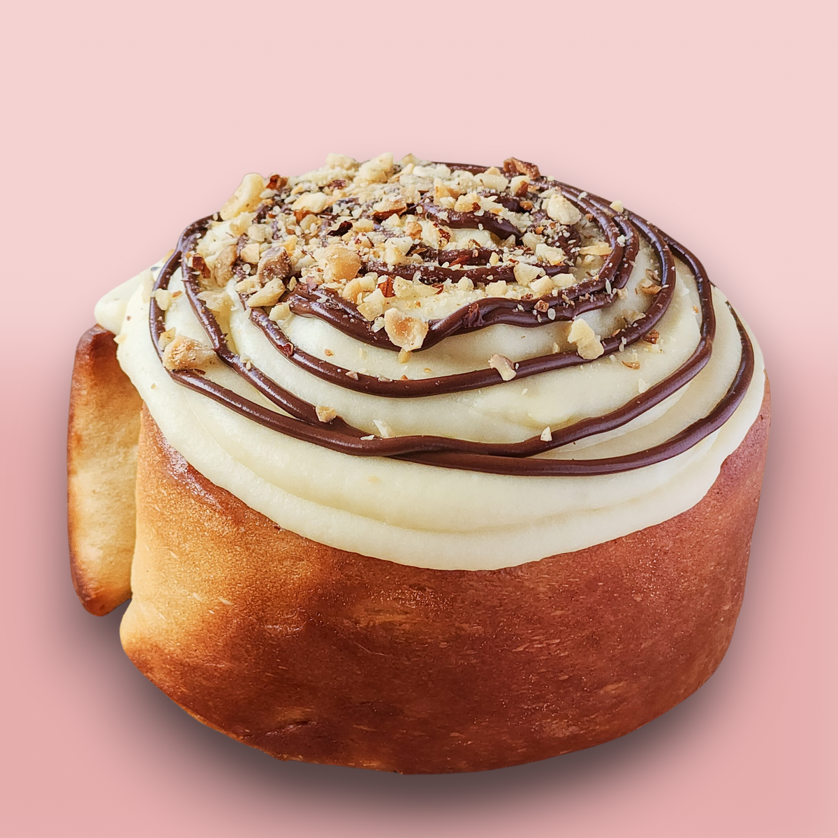 Rollo de canela Nutella