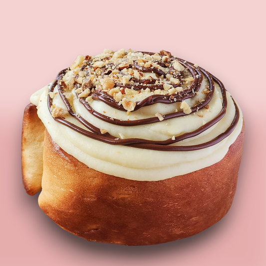 Rollo de canela Nutella